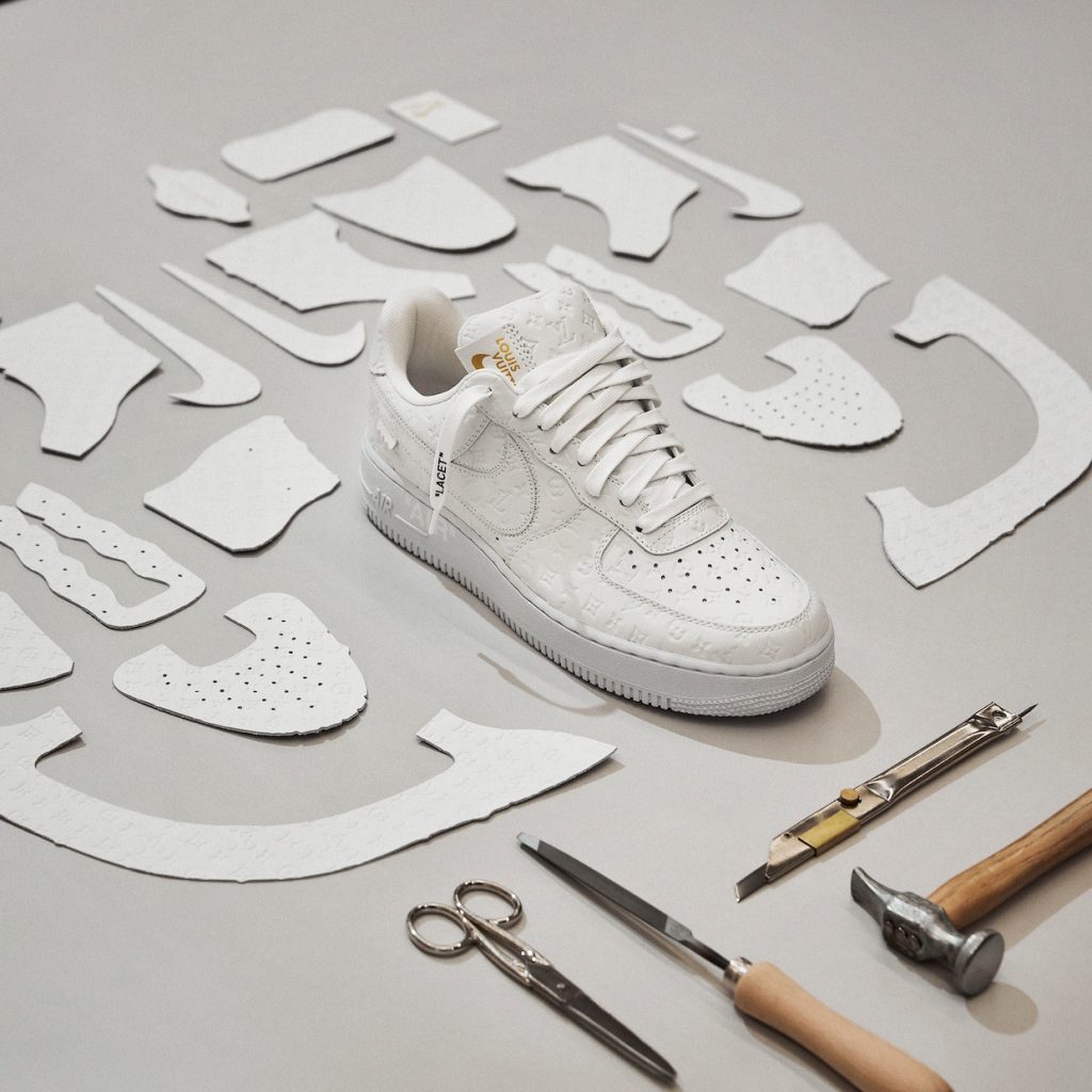 Tênis Nike/Louis Vuitton desenhados por Virgil Abloh vão a leilão
