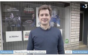 Nicolas Brousse, candidat investi par la majorité présidentielle sur la seconde circonscription de la Corrèze - France 3 Pays de Corrèze via Nicolas BROUSSE