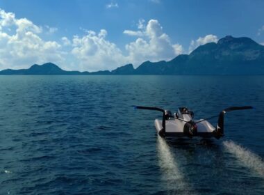 Vue arrière de l'Aquas Cruiser ©Aqualines