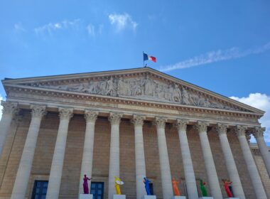 L'Assemblée Nationale, à Paris, mai 2024. © Camille Fontaine