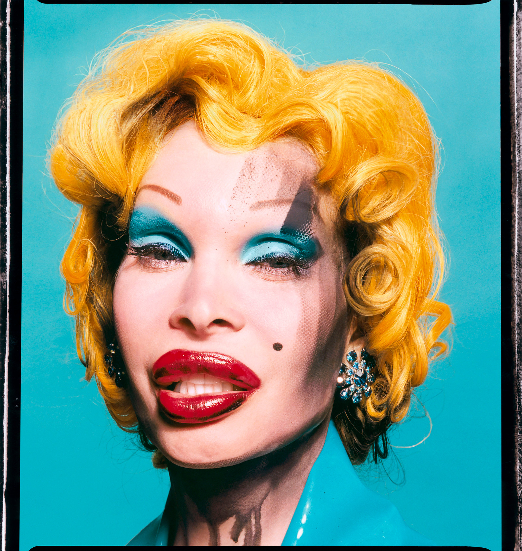 La plus célèbre oeuvre de David Lachapelle, Amanda Lepore as Andy Wahol's Marilyn, publiée en 2007