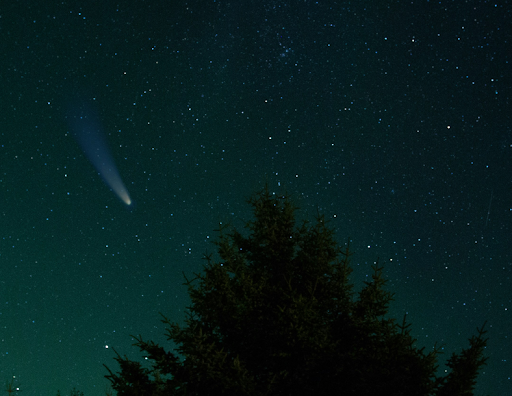 Astéroïde dans la nuit, crédits: pixabay