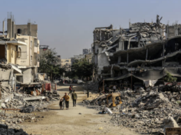 Gaza en ruine : Photo by Abed Rahim Khatib/Anadolu via Getty Images