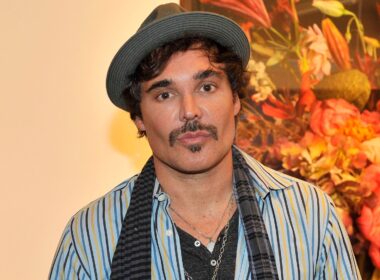 David Lachapelle, le celèbre photographe, ici photographié par Patrick McMullan