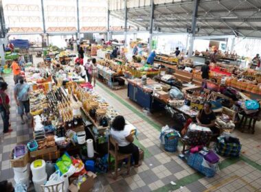 Marché de Fort-de-France, Martinique, le 28 avril 2022. (Photo by Sebastian Kahnert/picture alliance via Getty Images)