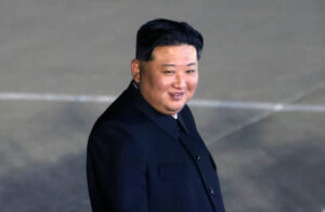 Kim Jong Un durant une cérémonie entre la Russie et la Corée du Nord, le 19 juin 2024 à Pyongyang en Corée du Nord. (Photo by Contributor/Getty Images)