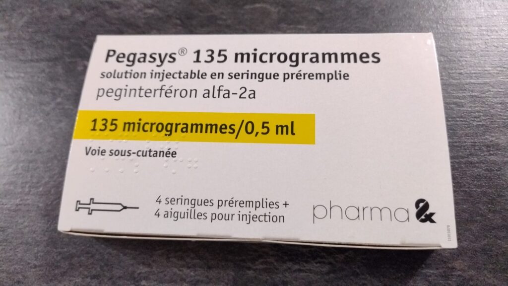 Le 29 avril 2024, l’Agence nationale de sécurité du médicament (ANSM) a signalé une pénurie du médicament Pegasys. Crédit : Laura Berthuin