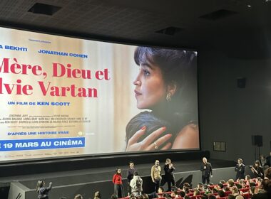 "Ma Mère, Dieu et Sylvie Vartan", en avant-première au Pathé Bellecour à Lyon. En compagnie des acteurs Jonathan Cohen, Leïla Bekhti et du réalisateur Ken Scott.