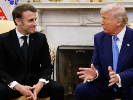 Le président américain Donald Trump rencontre le président français Emmanuel Macron à Washington, DC, le 24 février 2025. Ludovic Marin/AFP/Getty Images